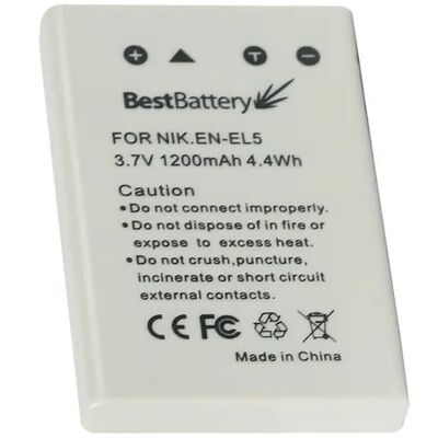 imagem do produto Bateria Best Battery EN-EL5 (Nikon) - Batmax