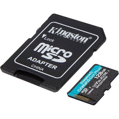 imagem do produto Carto de Memria Kingston Micro SD 128GB 170MB/s - Kingston