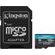 imagem do produto Carto de Memria Kingston Micro SD 128GB 170MB/s - Kingston