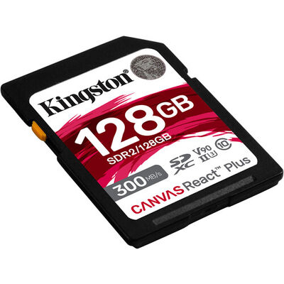 imagem do produto Carto de memria Kingston SDXC 128GB 300MB/s - Kingston