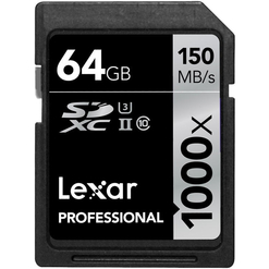 imagem de Cartão de Memória Lexar SD 1000x UHS-II 64GB