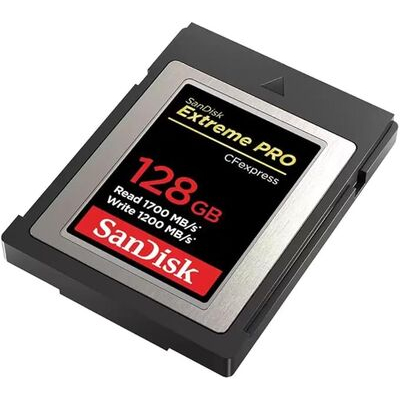 imagem do produto Carto De Memria Sandisk Cf Express Extreme Pro 128gb - Sandisk