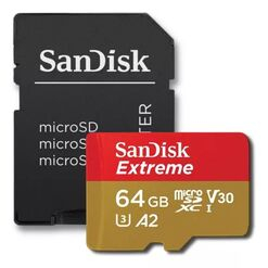 imagem de Cartão De Memória SanDisk Extreme Micro SDXC 64GB 170 MB/s - Sandisk