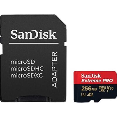 imagem do produto Carto De Memria SanDisk Extreme Pro Micro SDXC 256GB 200 MB/s  - Sandisk