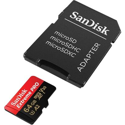 imagem do produto Carto de Memria Sandisk Micro Sdxc Extreme Pro 64GB 200MB/s  - Sandisk