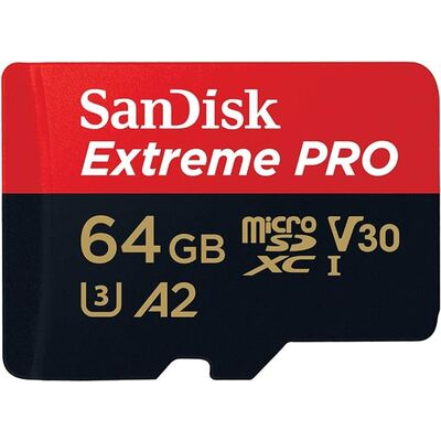 imagem do produto Carto de Memria Sandisk Micro Sdxc Extreme Pro 64GB 200MB/s  - Sandisk