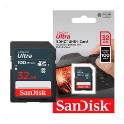 imagem de Cartão De Memória Sandisk SDHC 32GB 100MB/S Ultra - Sandisk
