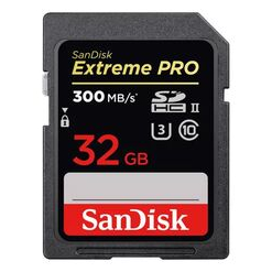 imagem de Cartão De Memória Sandisk SDHC 32GB Extreme Pro II 300MB/S - Sandisk - Sandisk