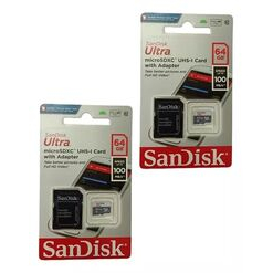 imagem de Carto de Memria SanDisk Ultra microSDXC 64GB 100Mbs - Sandisk