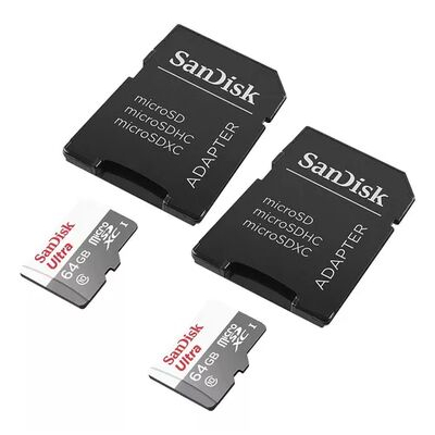 imagem do produto Carto de Memria SanDisk Ultra microSDXC 64GB 100Mbs - Sandisk