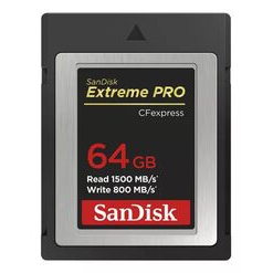 imagem de Cartão Sandisk 64gb Extreme Pro Cfexpress Tipo B 1500 Mb/s - Sandisk