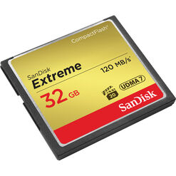 imagem de Cartão Sandisk CF 32GB Extreme 120MB/s - Sandisk