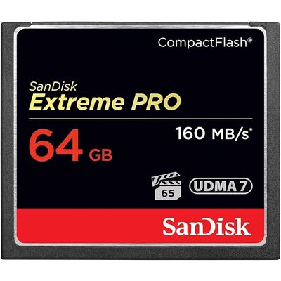 imagem do produto Carto Sandisk CF 64GB Extreme Pro 160MB/s  - Sandisk