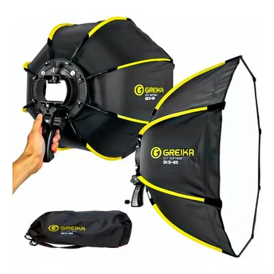 imagem do produto Greika Softbox para Speedlite GKS-65 - Greika