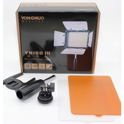 imagem do produto Iluminador LED Yongnuo YN-160 III - Yongnuo