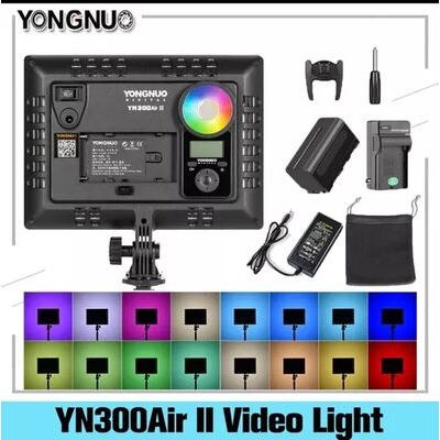 imagem do produto Iluminador Yongnuo Led Yn-300Air II RGB - Yongnuo