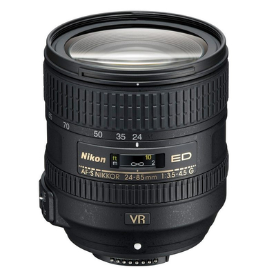 imagem do produto Lente Nikon AFS 24 85mm f 3.5 4.5G ED VR - Nikon