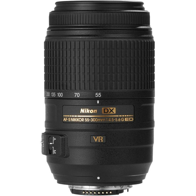 imagem do produto Lente Nikon AFS 55 300mm f 4.5 5.6G ED VR - Nikon