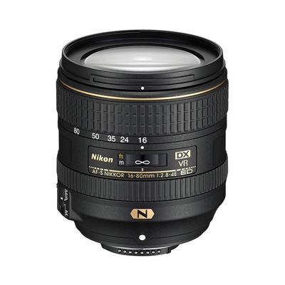 imagem do produto Lente Nikon AFS DX 16 80mm f 2.8 4E ED VR - Nikon