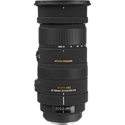 imagem do produto Lente Sigma 50 500mm f 4.5 6.3 DG OS HSM APO (Nikon)