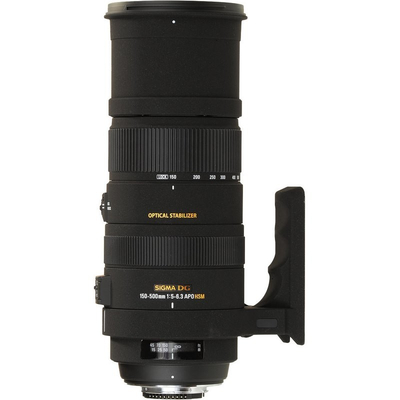 imagem do produto Lente Sigma AF 150 500mm f 5 6.3 DG OS HSM APO para Canon Usada