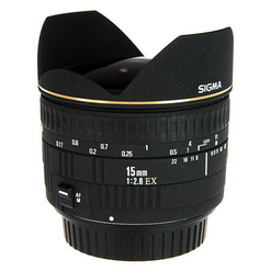 imagem de Lente Sigma AF Fisheye 15mm f 2.8 EX DG (Canon)