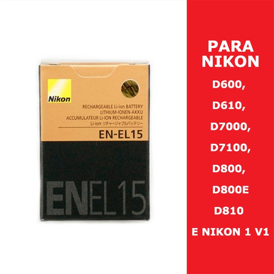 imagem do produto Nikon EN EL15 - Nikon