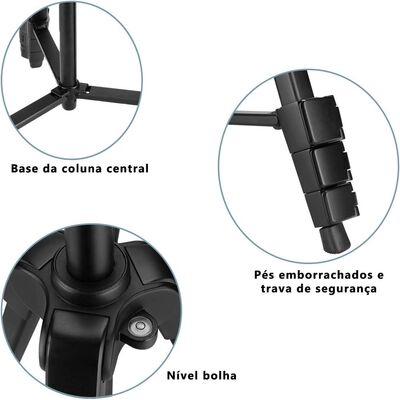 imagem do produto Tripe Nest NT-530 1.48 Metros - Greika